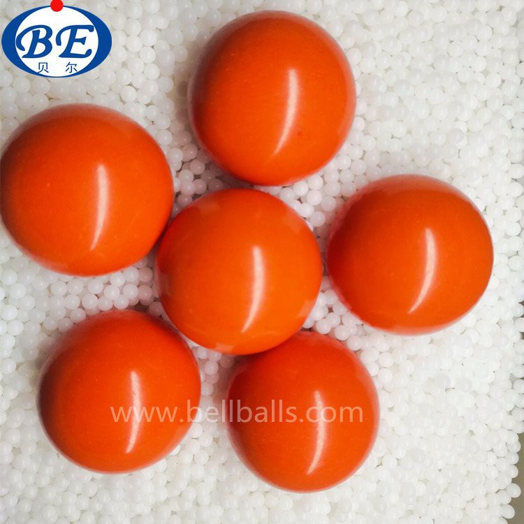 Solid 40mm Orange Plastic balls