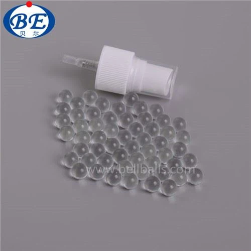 Stiklinis rutulys, skirtas purkštuvui